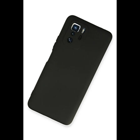 Newface Xiaomi Poco X3 GT Kılıf Nano içi Kadife Silikon - Siyah