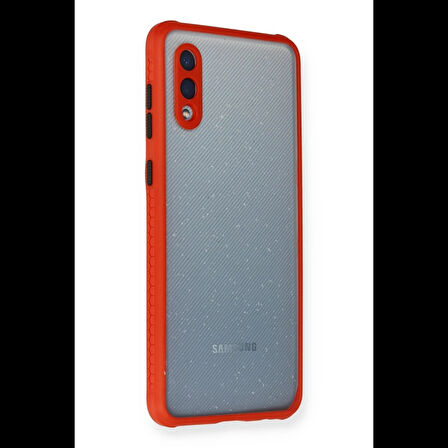 Newface Samsung Uyumlu Galaxy A02 Kılıf Miami Şeffaf Silikon