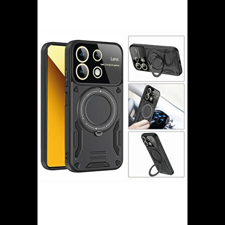 Newface Samsung Galaxy A05 Kılıf Joy Lens Standlı Kapak