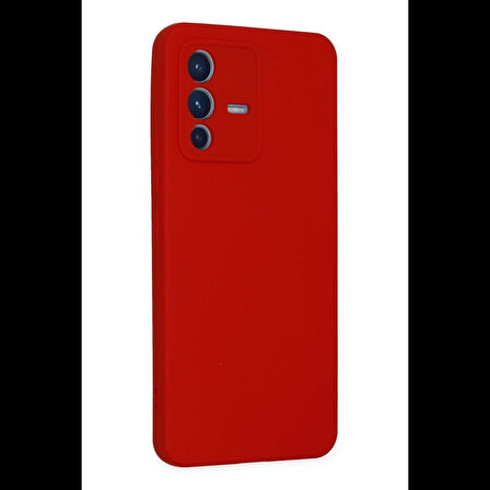 Newface Vivo V23 5G Kılıf Nano içi Kadife Silikon