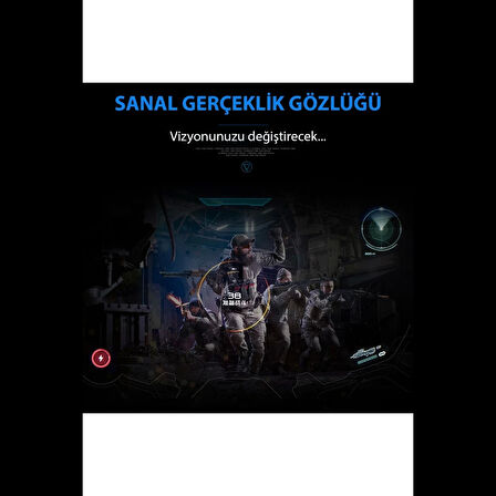 Newface Shinecon SC-G02ED 3D Sanal Gerçeklik Gözlüğü - Siyah