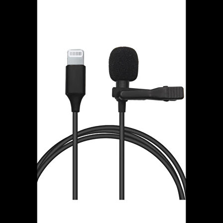 Newface Lightning 2 Metre Double Mikrofon - Siyah