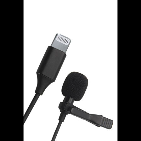 Newface Lightning 2 Metre Double Mikrofon - Siyah