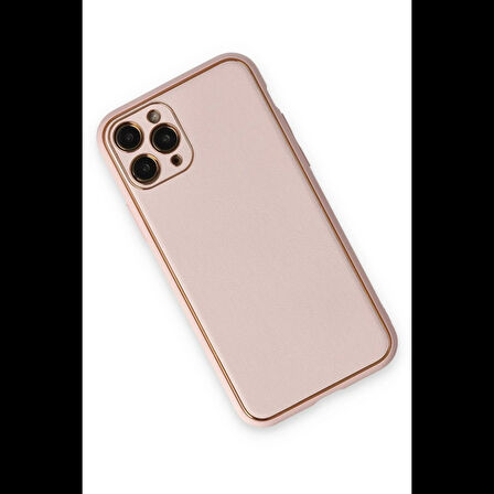 Newface iPhone 11 Pro Kılıf Coco Deri Silikon Kapak