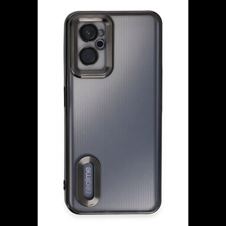 Newface Realme 9i 4G Kılıf Slot Silikon - Siyah