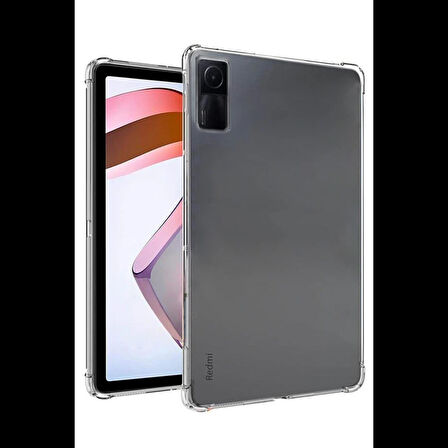 Newface Xiaomi Uyumlu Redmi Pad SE Kılıf Anti Shock Tablet Silikon - Şeffaf