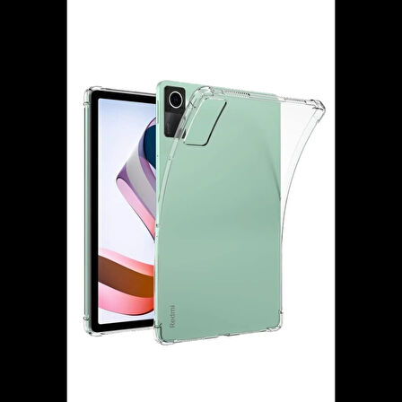 Newface Xiaomi Uyumlu Redmi Pad SE Kılıf Anti Shock Tablet Silikon - Şeffaf