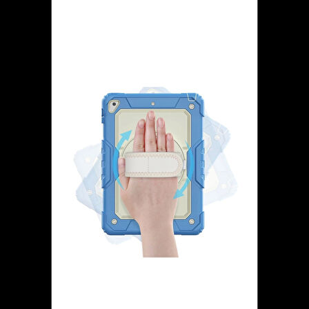 Newface iPad 5 Air 9.7 Kılıf Strap New Tablet Kapak