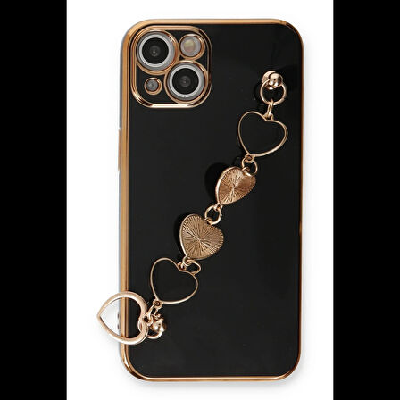 Newface iPhone 13 Kılıf Esila Silikon - Siyah
