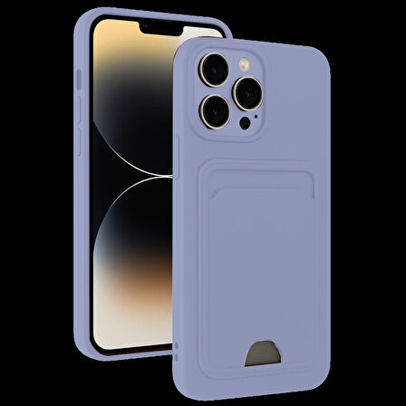 Newface iPhone 13 Pro Kılıf Kelvin Kartvizitli Silikon