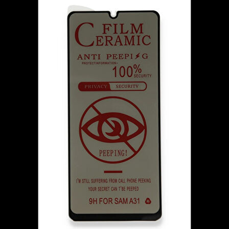 Newface Samsung Galaxy A11 Seramik Hayalet Nano Ekran Koruyucu