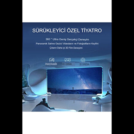Newface Shinecon SC-G07E 3D Sanal Gerçeklik Gözlüğü - Siyah