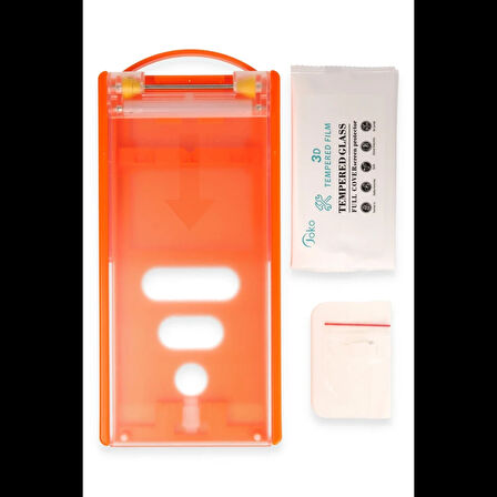 Joko Samsung Uyumlu Galaxy S23 Ultra AutoKit 5in1 Fiber Hayalet Cam Ekran Koruyucu