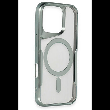 Newface iPhone 16 Pro Kılıf Boyi Magsafe Silikon Kapak