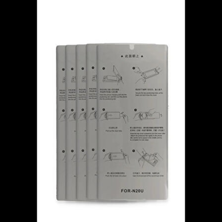 Joko Samsung Uyumlu Galaxy S23 Ultra AutoKit 5in1 Fiber Hayalet Polymer Nano Ekran Koruyucu