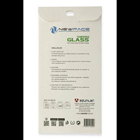 Newface iPhone 12 Pro Max 20D Premium Cam Ekran Koruyucu