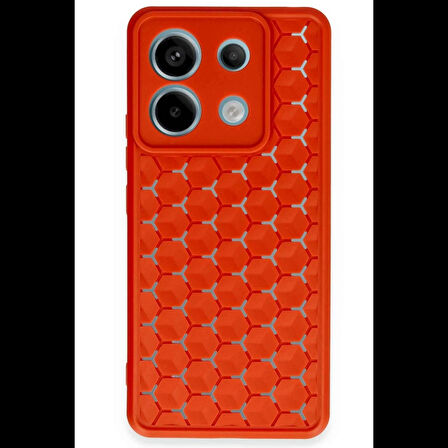 Newface Xiaomi Redmi Note 13 Pro 5G Kılıf Petek Silikon Kapak