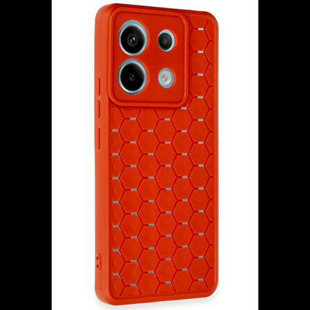 Newface Xiaomi Redmi Note 13 Pro 5G Kılıf Petek Silikon Kapak