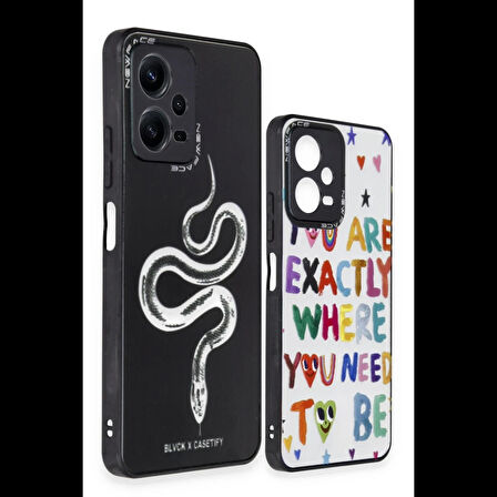 Newface Xiaomi Poco X5 Pro 5G Kılıf Mirror Desenli Kapak - Mirror - 11