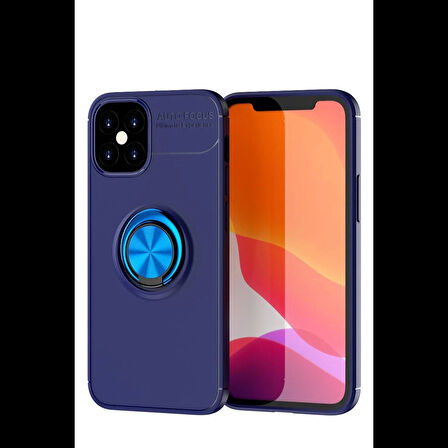 Newface iPhone 12 Mini Kılıf Range Yüzüklü Silikon