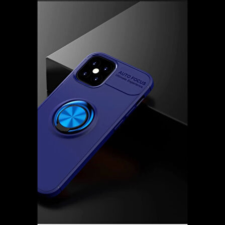 Newface iPhone 12 Mini Kılıf Range Yüzüklü Silikon