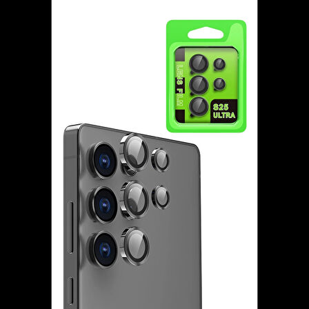 Newface Samsung Galaxy S25 Ultra Raze Metal Kamera Lens