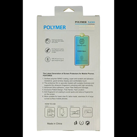Newface iPhone 14 Pro Polymer Nano Ekran Koruyucu