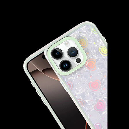 Newface Apple iPhone 15 Pro Max Lumi Desenli Kapak