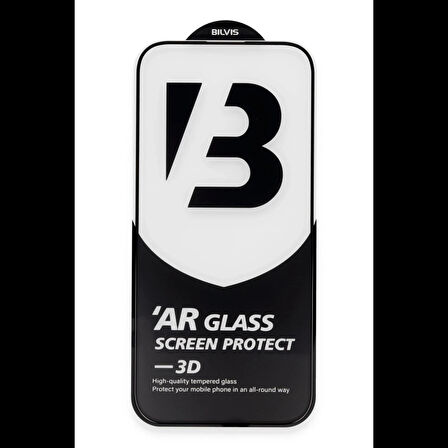 Newface iPhone 16 Pro Max Bilvis 3D Mat Cam Ekran Koruyucu