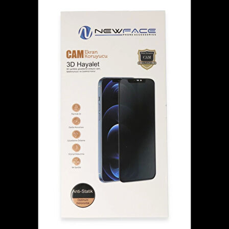 Newface Xiaomi Uyumlu Pocophone X3 Pro 3D Antistatik Hayalet Cam Ekran Koruyucu
