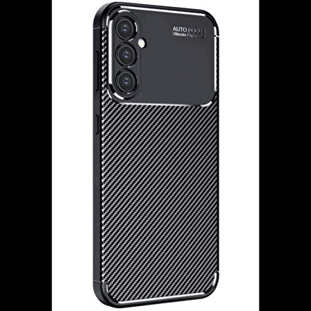 Newface Samsung Galaxy A56 Kılıf Auto Focus Karbon Kapak