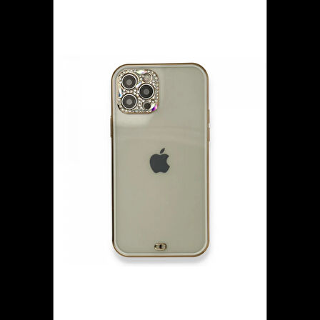Newface iPhone 12 Pro Kılıf Liva Taşlı Silikon