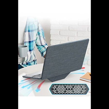 Joy Tekno Macbook Air 13.6 Macbook Kumaş Kapak
