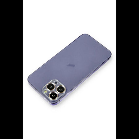 Newface iPhone 12 Pro Max Metal Kamera Lens Koruma Cam