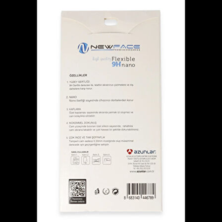 Newface Samsung Uyumlu Galaxy A54 5G 6D Antistatik Mat Seramik Hayalet Nano Ekran Koruyucu