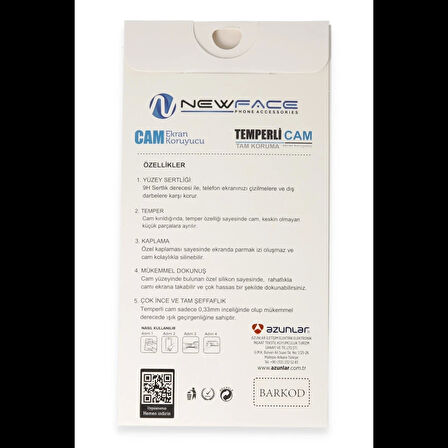 Newface Realme C53 3D Antistatik Cam Ekran Koruyucu