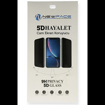 Newface Realme 5i 5D Hayalet Cam Ekran Koruyucu