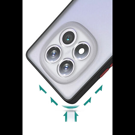 Newface Xiaomi Uyumlu Redmi Note 14 Pro Plus Kılıf Montreal Silikon Kapak - Siyah