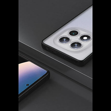 Newface Xiaomi Uyumlu Redmi Note 14 Pro Plus Kılıf Montreal Silikon Kapak - Siyah