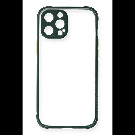 Newface iPhone 12 Pro Max Kılıf Miami Şeffaf Silikon