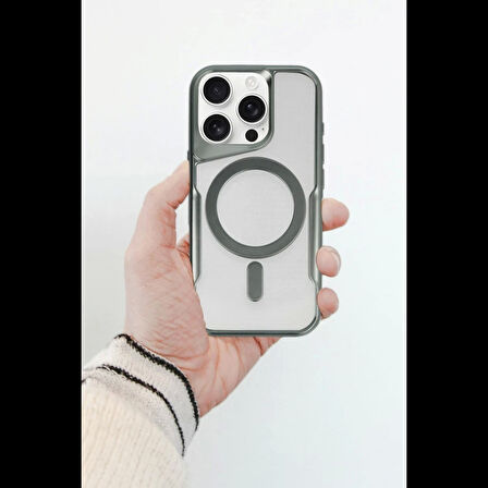 Newface iPhone 14 Pro Kılıf Boyi Magsafe Silikon Kapak