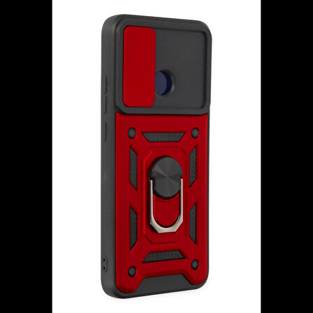 Newface Xiaomi Redmi 10C Kılıf Pars Lens Yüzüklü Silikon
