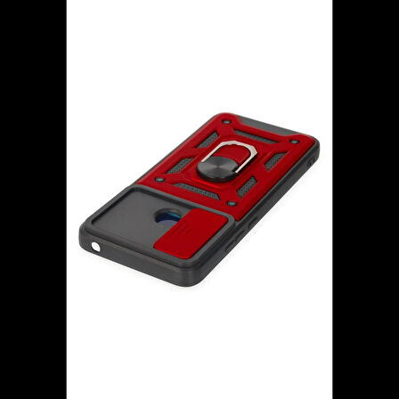 Newface Xiaomi Redmi 10C Kılıf Pars Lens Yüzüklü Silikon