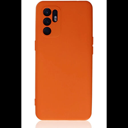 Newface Oppo Reno 6 Kılıf Nano içi Kadife Silikon