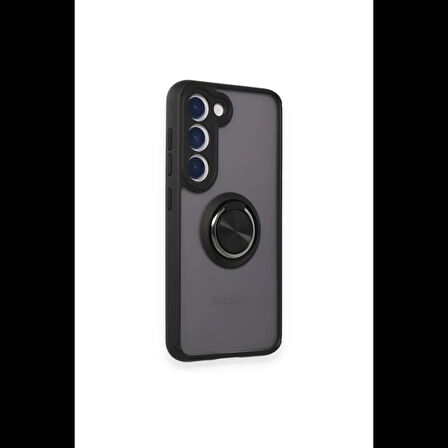 Newface Samsung Galaxy S24 FE Kılıf Montreal Yüzüklü Silikon Kapak