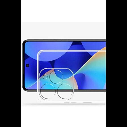 Newface Tecno Spark Go 2024 Kılıf Lüx Şeffaf Silikon