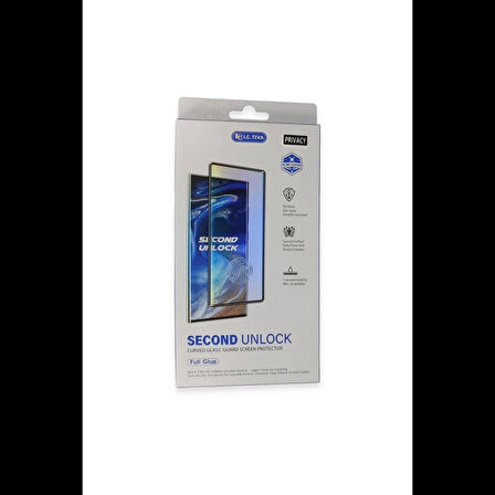 Newface Samsung Galaxy S24 Ultra Durable Full Glue Curved Hayalet Cam