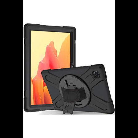Newface Samsung Uyumlu Galaxy T220 Tab A7 Lite 8.7 Kılıf Amazing Tablet Kapak - Siyah