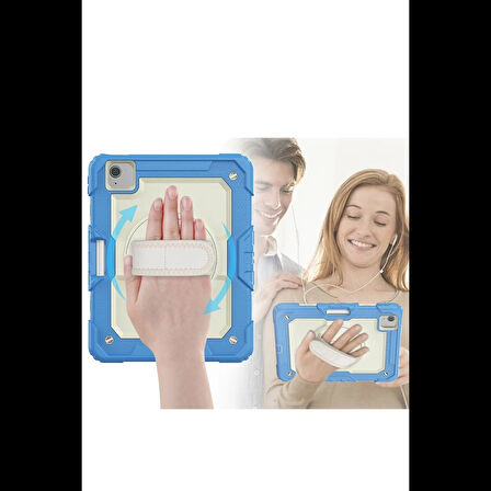 Newface iPad Pro 11 (2020) Kılıf Strap New Tablet Kapak