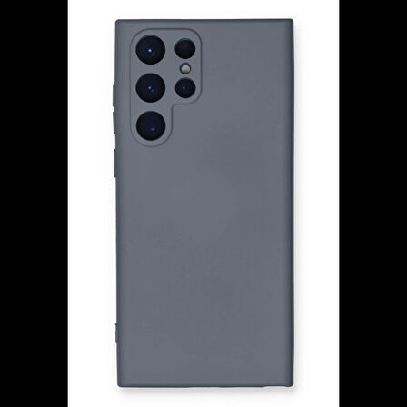 Newface Samsung Galaxy S22 Ultra Kılıf Nano içi Kadife Silikon